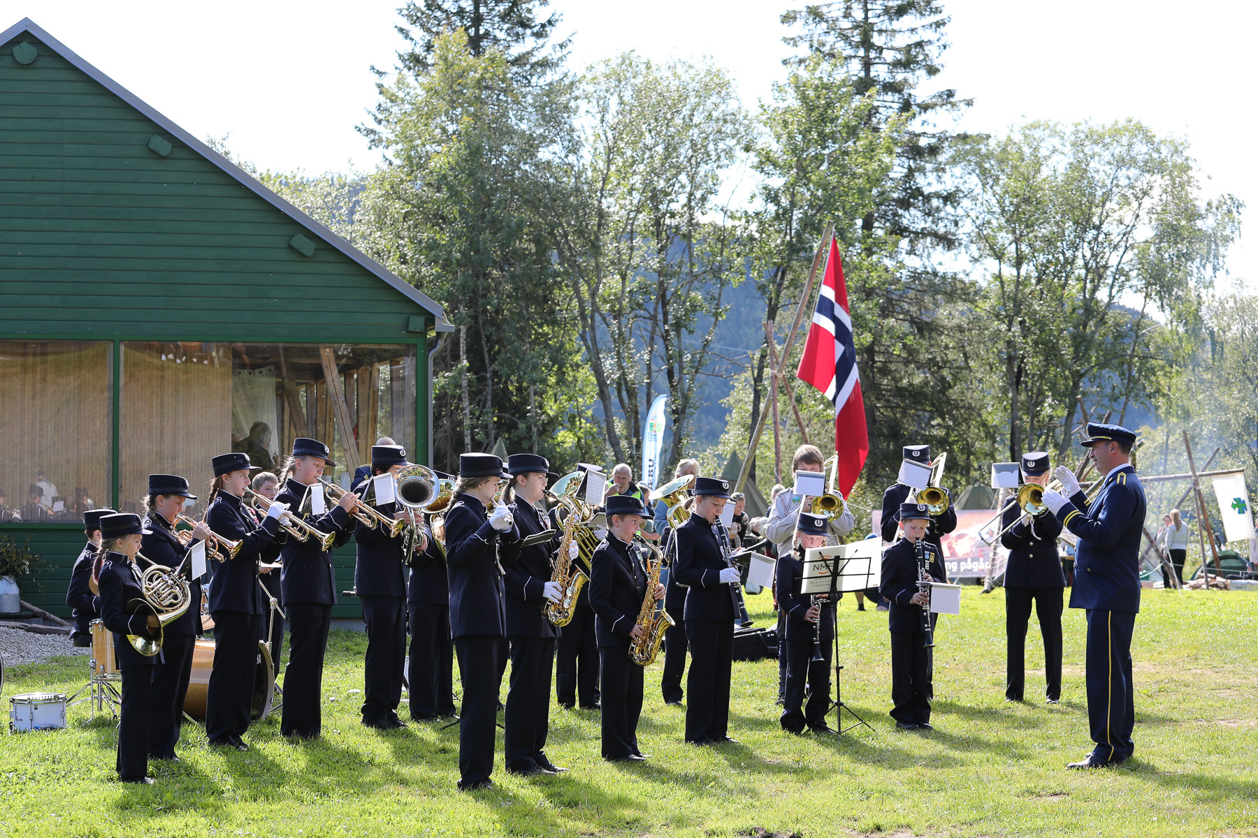Vi spiller på Teigen